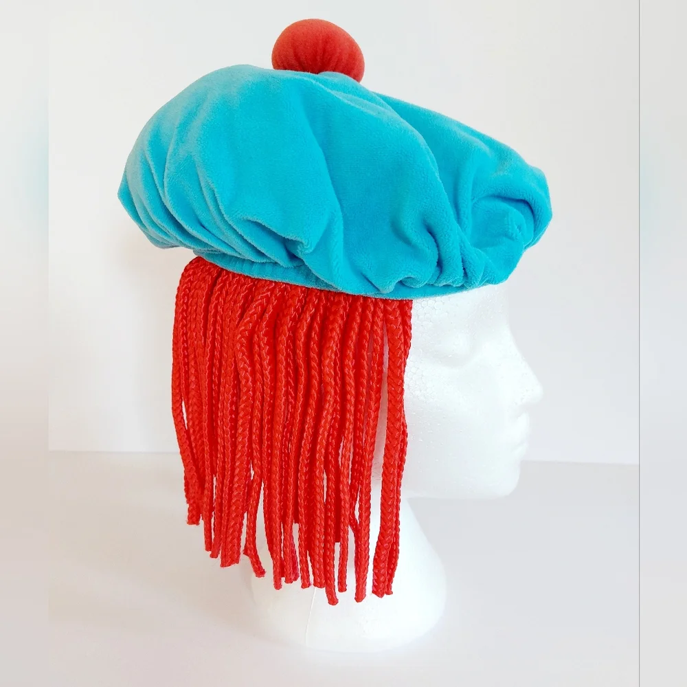 JoJo's Circus Hat/Wig size youth xsmall 4-5 Disney Halloween‎ Costume Clown